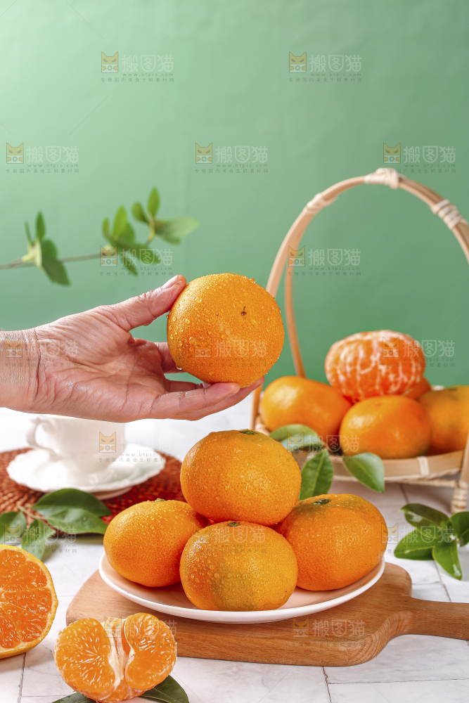 浅底上的涌泉蜜桔