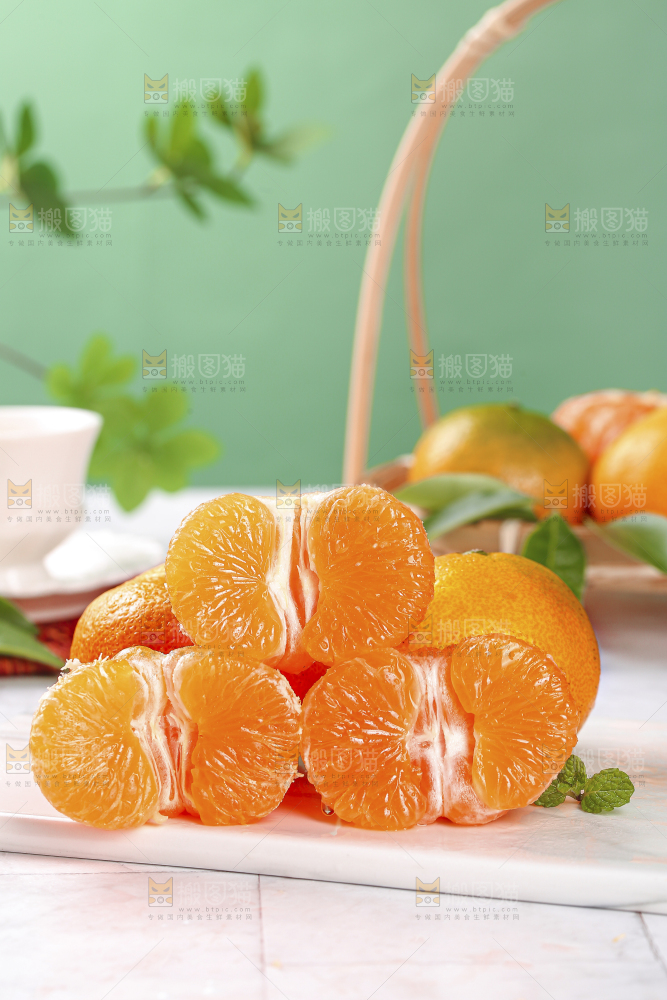 浅底上的涌泉蜜桔