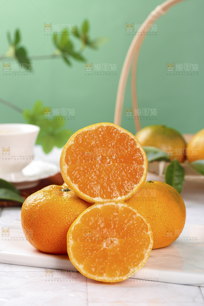 浅底上的涌泉蜜桔
