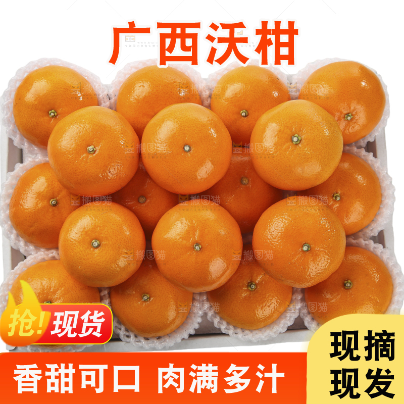 白底上的沃柑