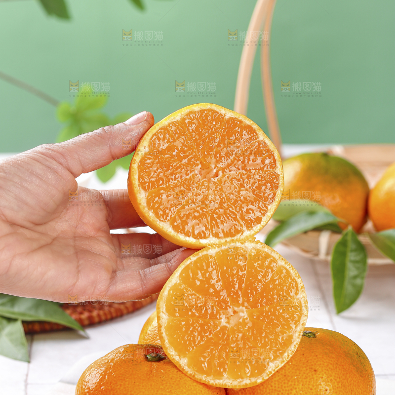 浅底上的涌泉蜜桔