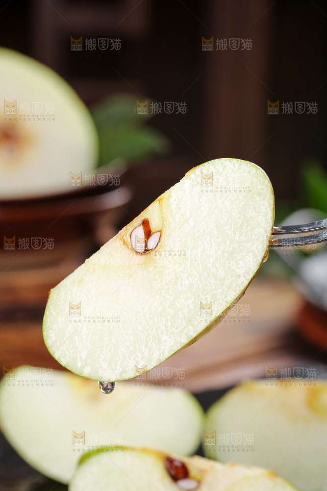 深底上的玉露香梨