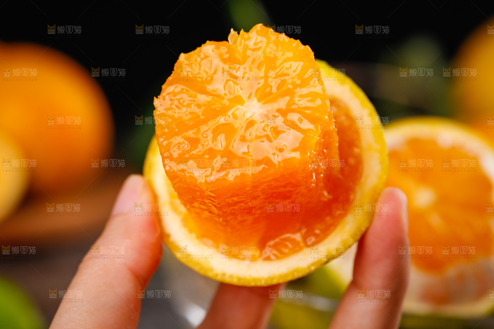 深底上的廉江红橙