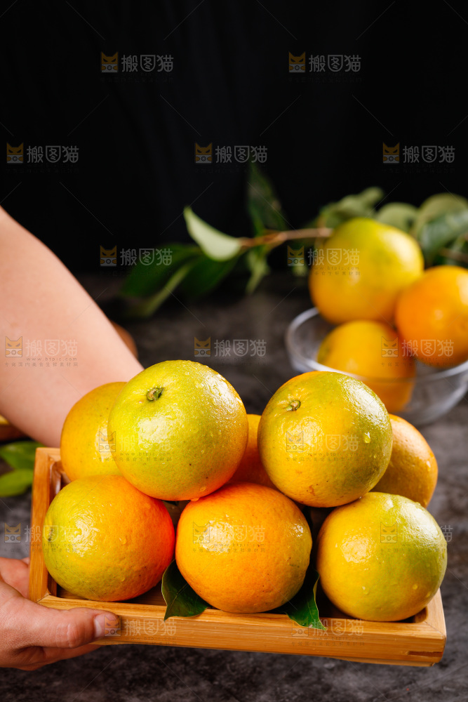 深底上的廉江红橙