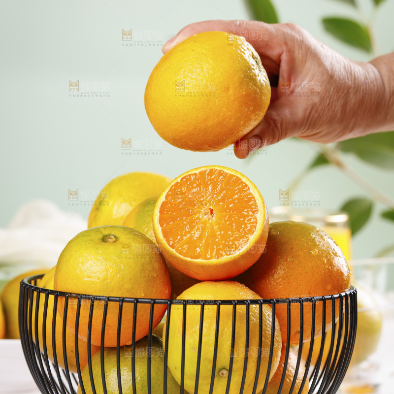 浅底上的红江橙