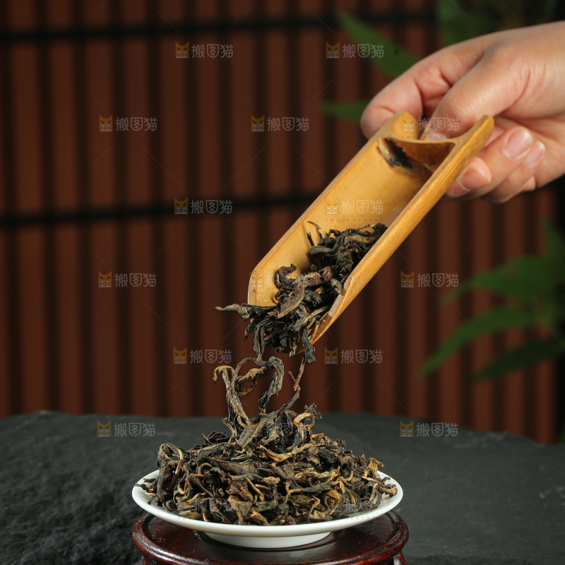 深底上的有机红茶