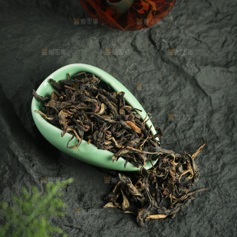 深底上的有机红茶