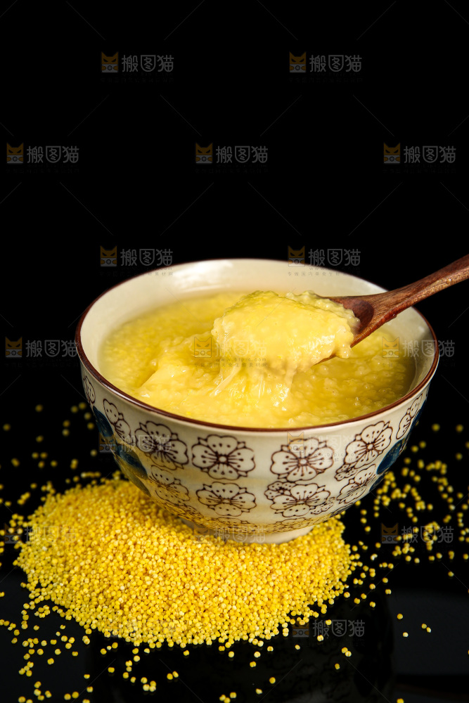 深底上的黄小米