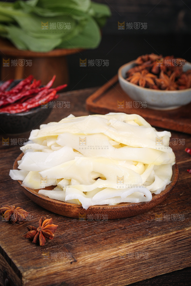 深底上的冬笋
