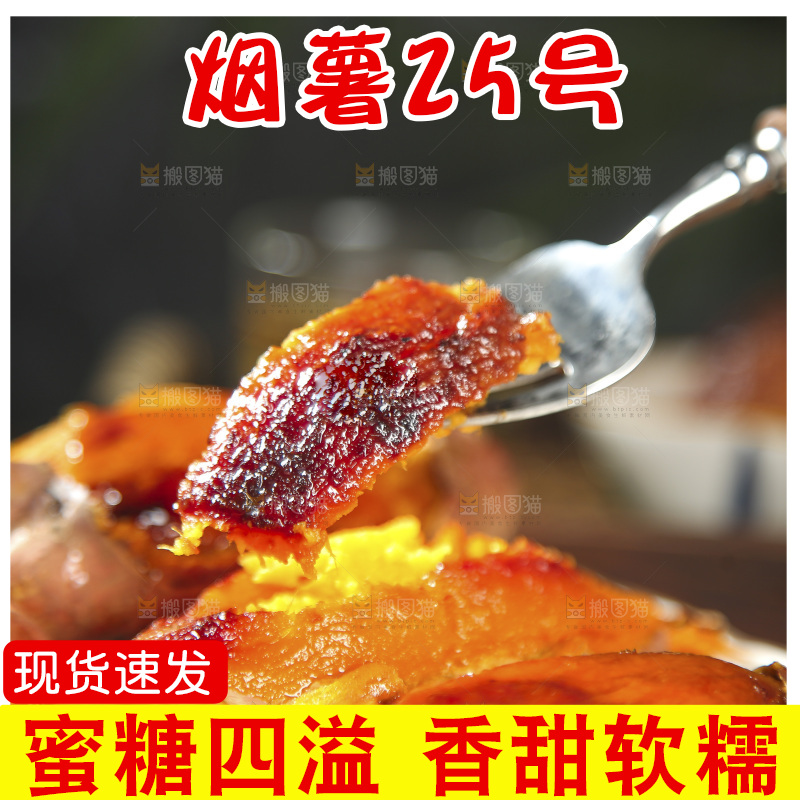 深底上的烤烟薯