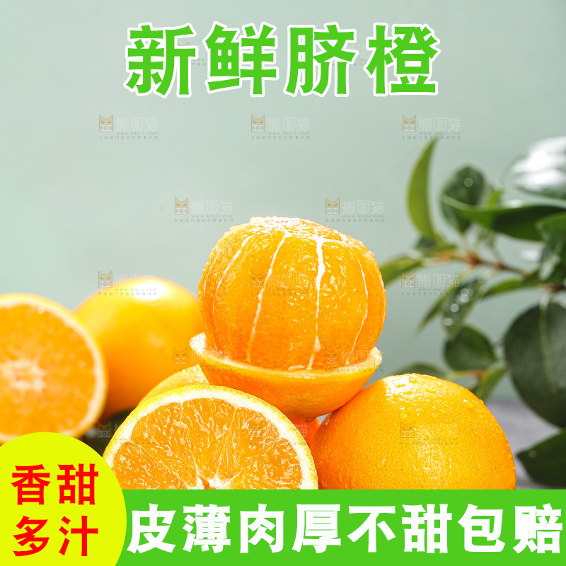 浅底上的脐橙