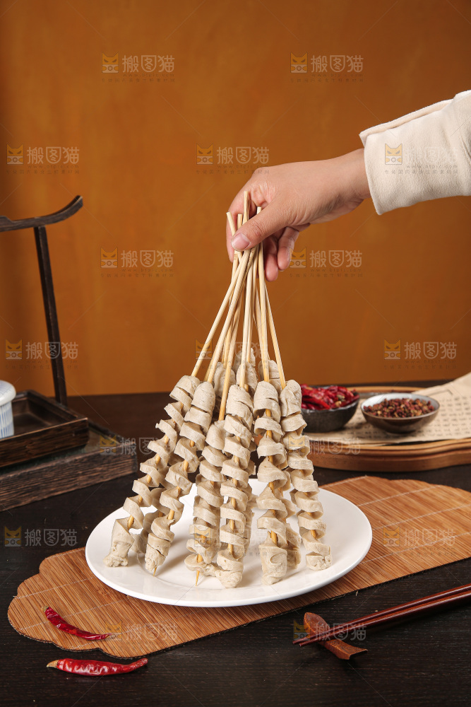 深底上的面筋