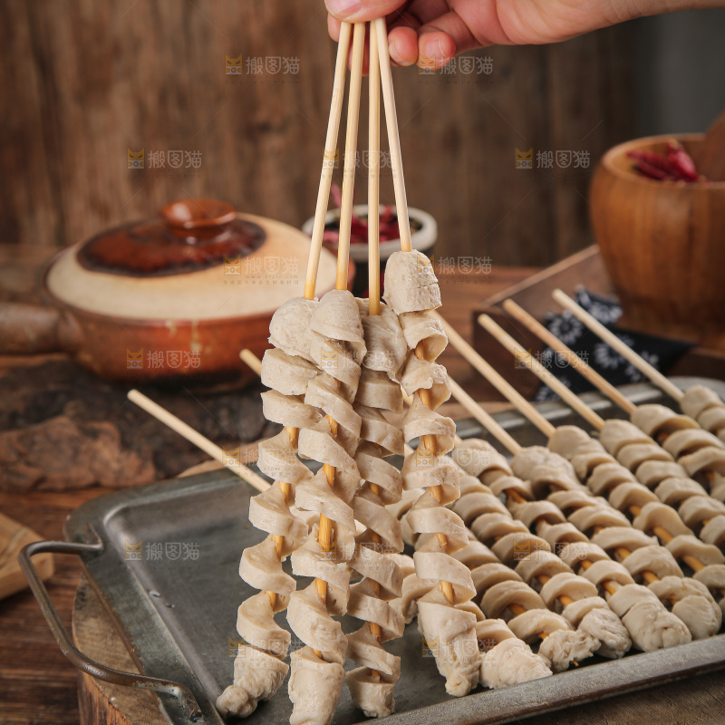 深底上的面筋