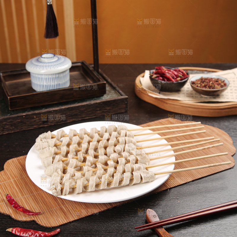 深底上的面筋