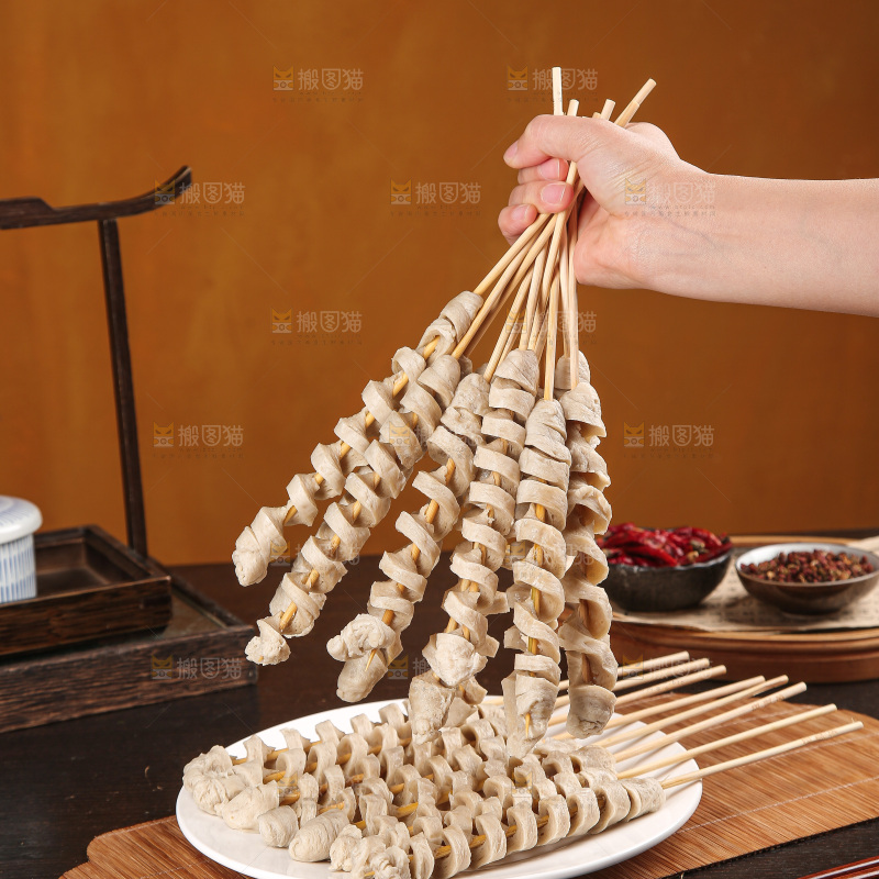 深底上的面筋