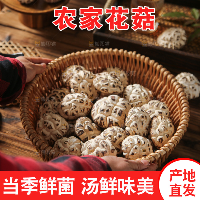 深底上的花菇