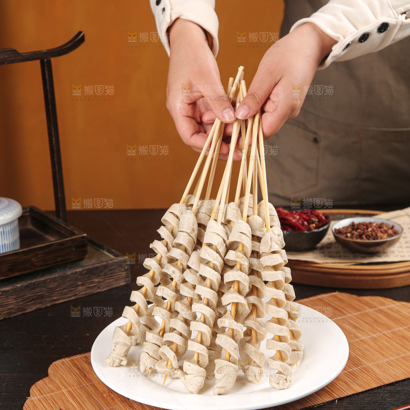 深底上的面筋