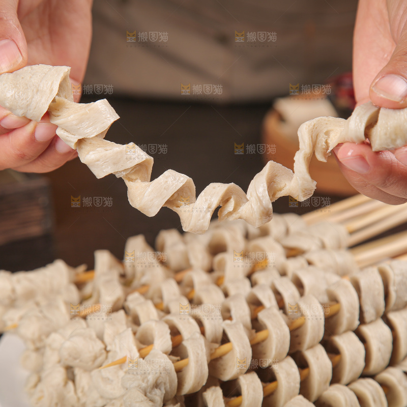深底上的面筋