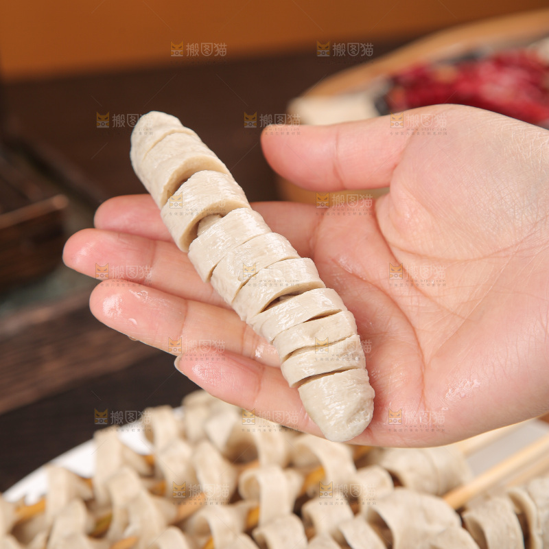 深底上的面筋