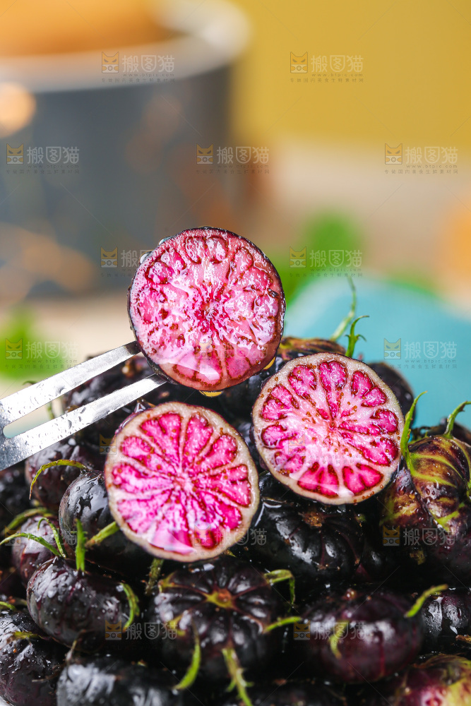 浅底上的红果参