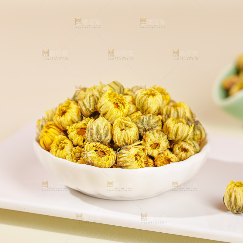 浅底上的胎菊