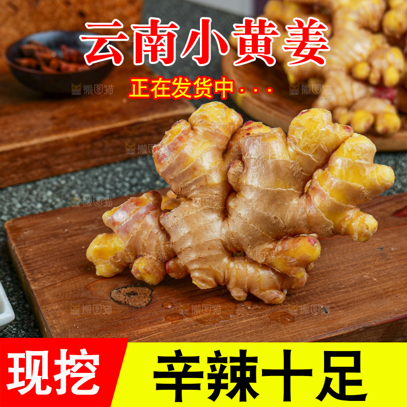 木底上的黄姜沫