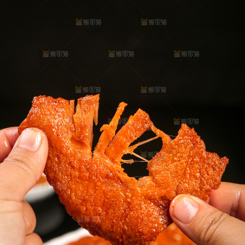 深底上的里脊肉