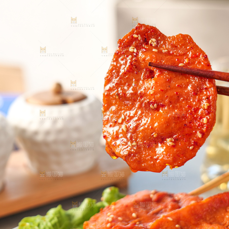 烤好的里脊肉