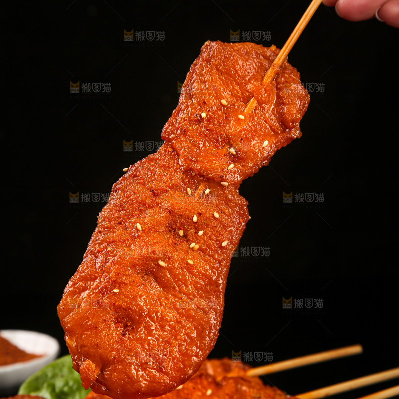 深底上的里脊肉