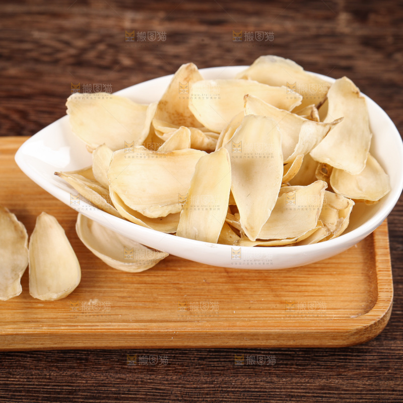 深底上的百合干