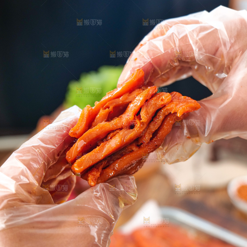 烤好的里脊肉