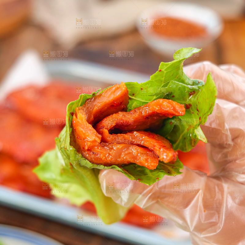 烤好的里脊肉