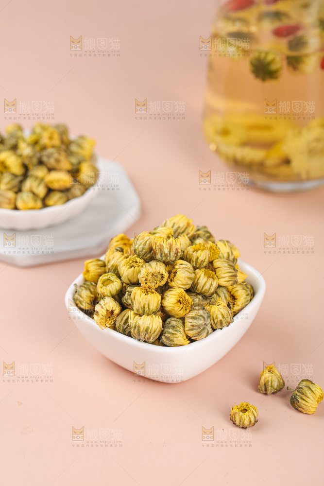 浅底上的胎菊