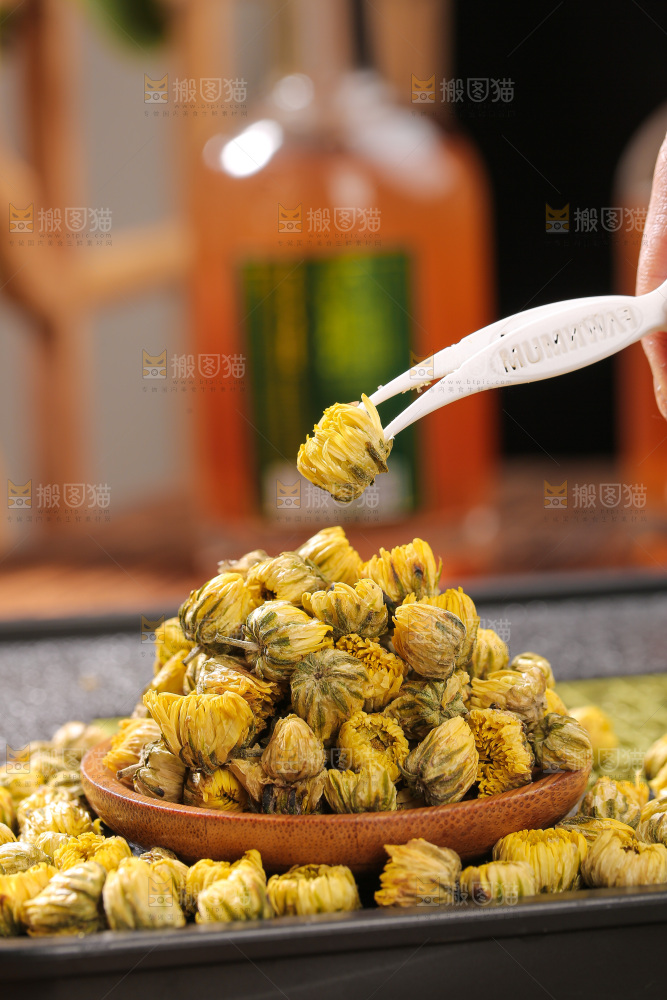 深底上的胎菊