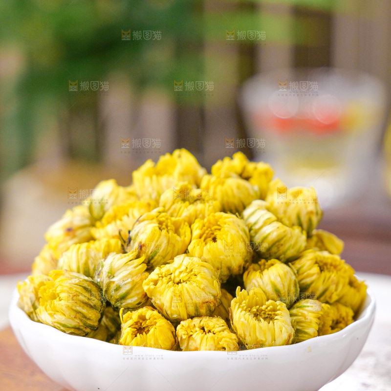 深底上的胎菊