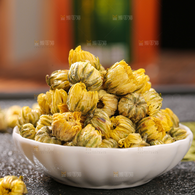 深底上的胎菊