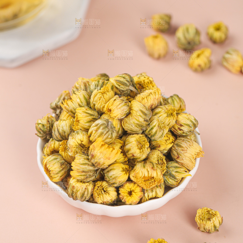 浅底上的胎菊
