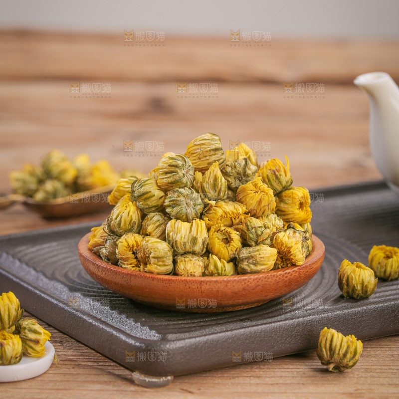 深底上的胎菊