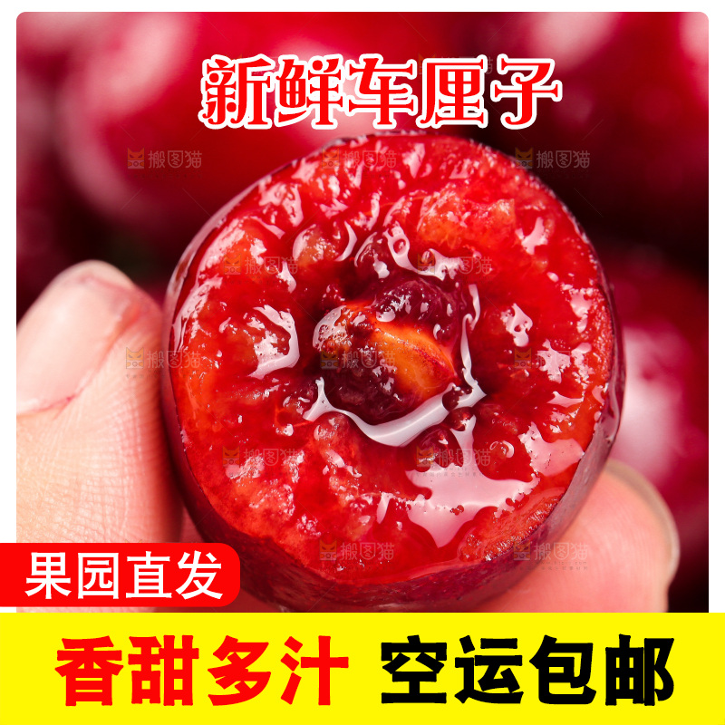 浅底上的车厘子
