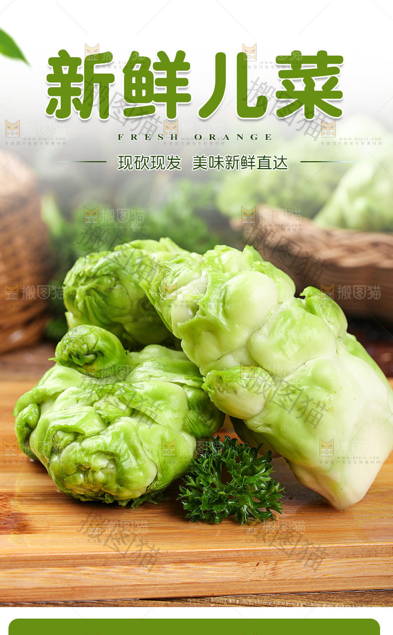 儿菜详情页
