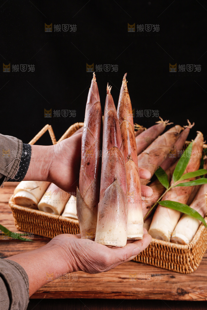 深底上的雷笋