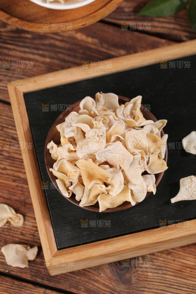 深底上白玉木耳