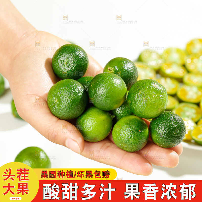 深底上的小青桔