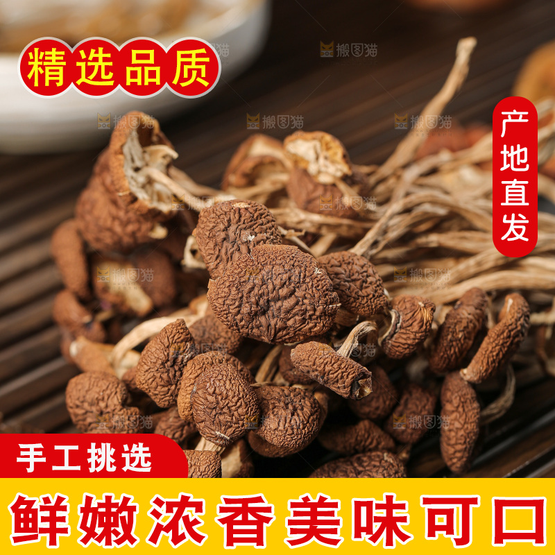深底上的鹿茸菇