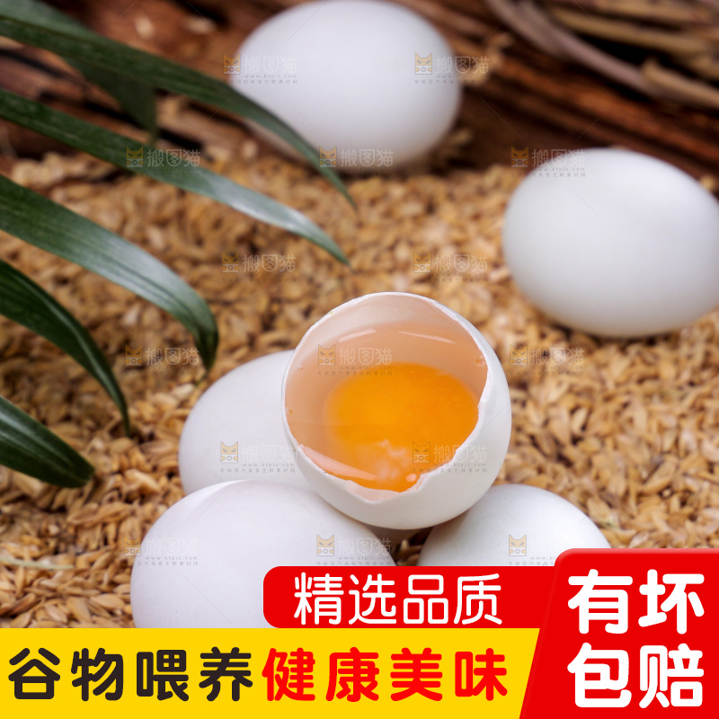 深底上的鸭蛋