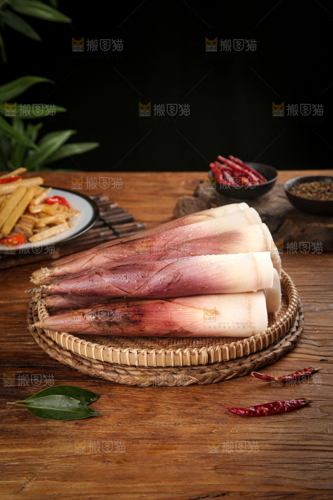 深底上的雷笋