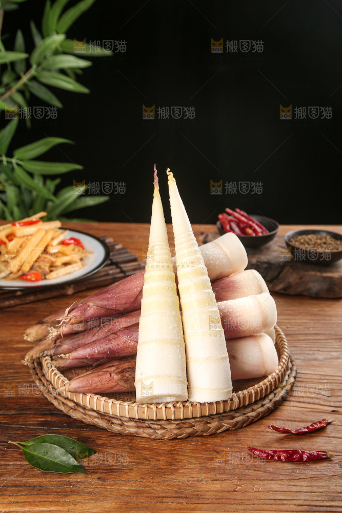 深底上的雷笋
