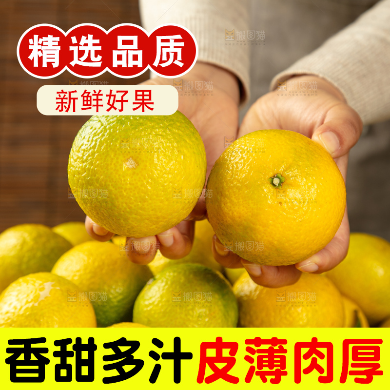 深底上的桔柚
