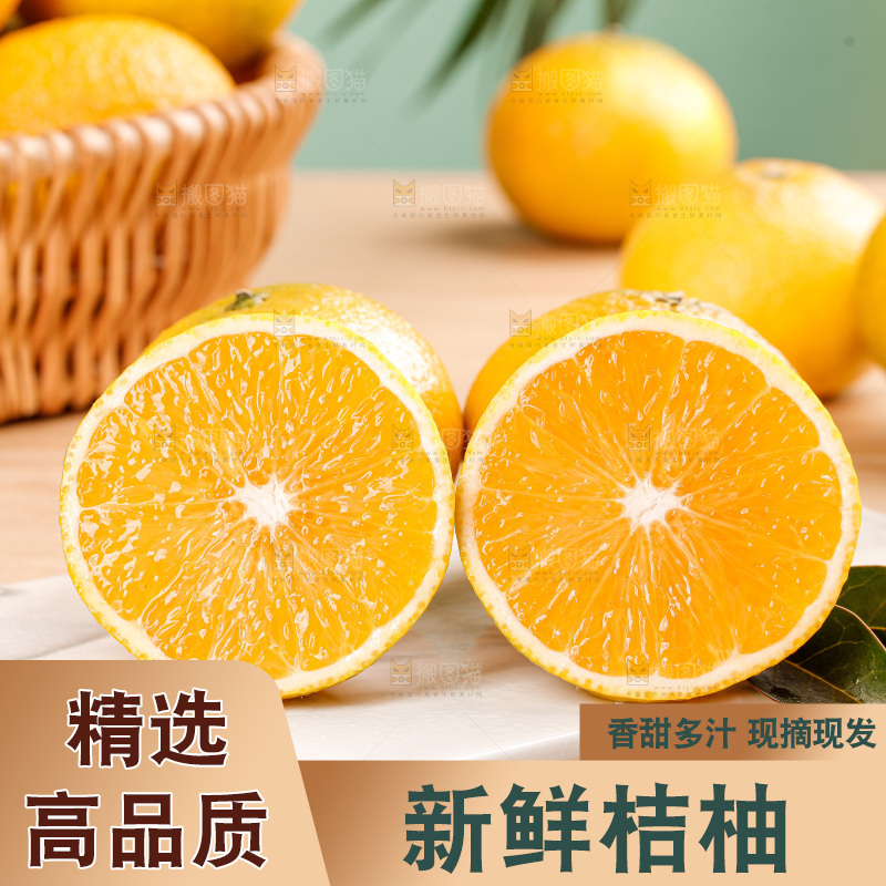 浅底上的桔柚