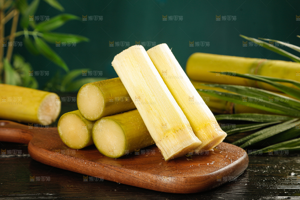 深底上的黄皮甘蔗